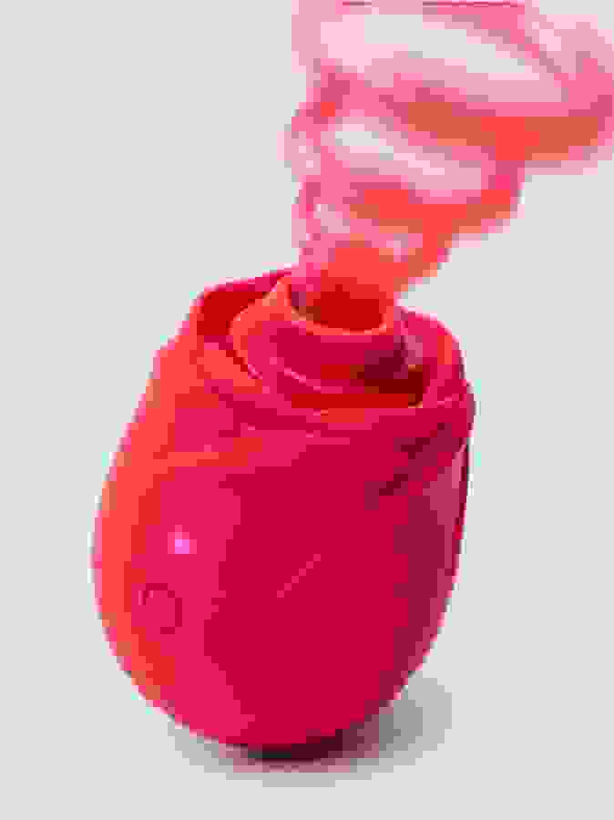 Lovehoney Rose Clitoral Suction Stimulator, Red, hi-res